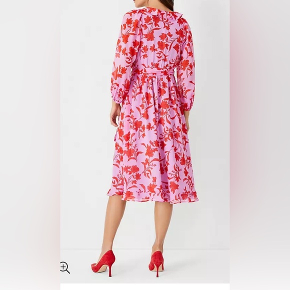 Ann Taylor Floral Dress (Size 6) - Picture 6 of 7